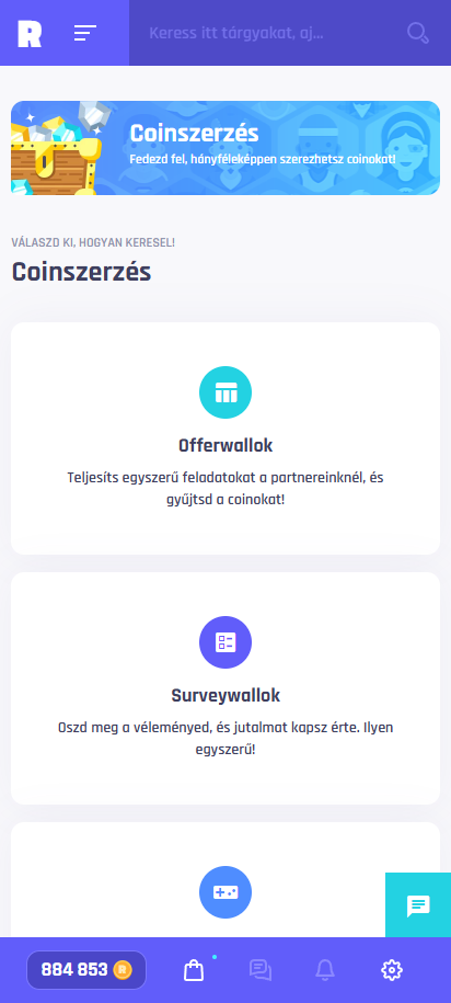 Szerzési központ (mobil)