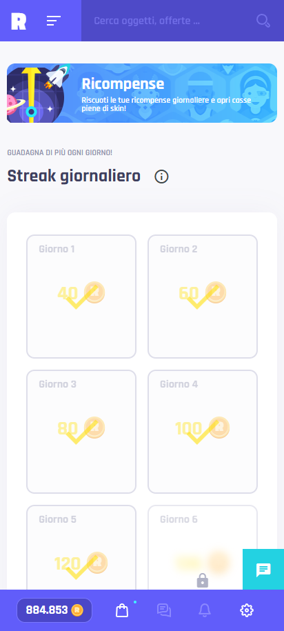 Ricompense (mobile)