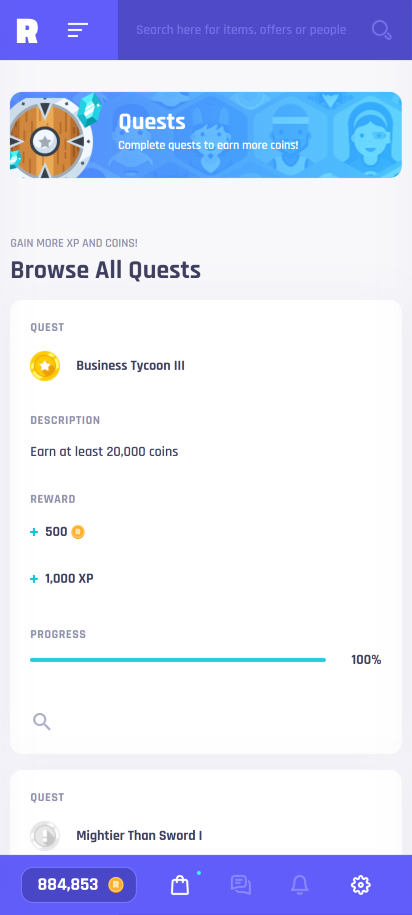 Quests (mobile)