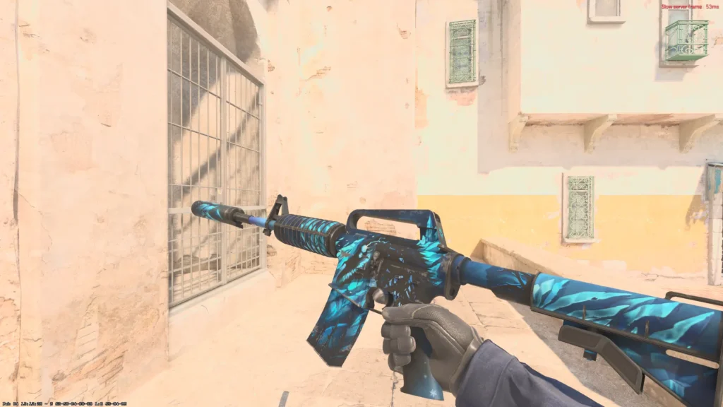 Best CS2 Skins Under $10 in 2026: Top Budget Picks & Buying Guide 40 AK-47 The Outsiders skin in CS2 showing artistic graffiti-style design from the Gallery Case in Field-Tested condition