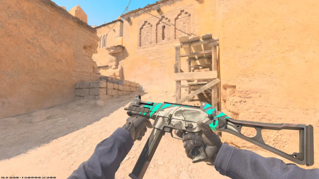 Best CS2 Skins Under $10 in 2026: Top Budget Picks & Buying Guide 35 UMP-45 Primal Saber skin in CS2 displaying a bright orange and black dinosaur-themed pattern in Field-Tested condition