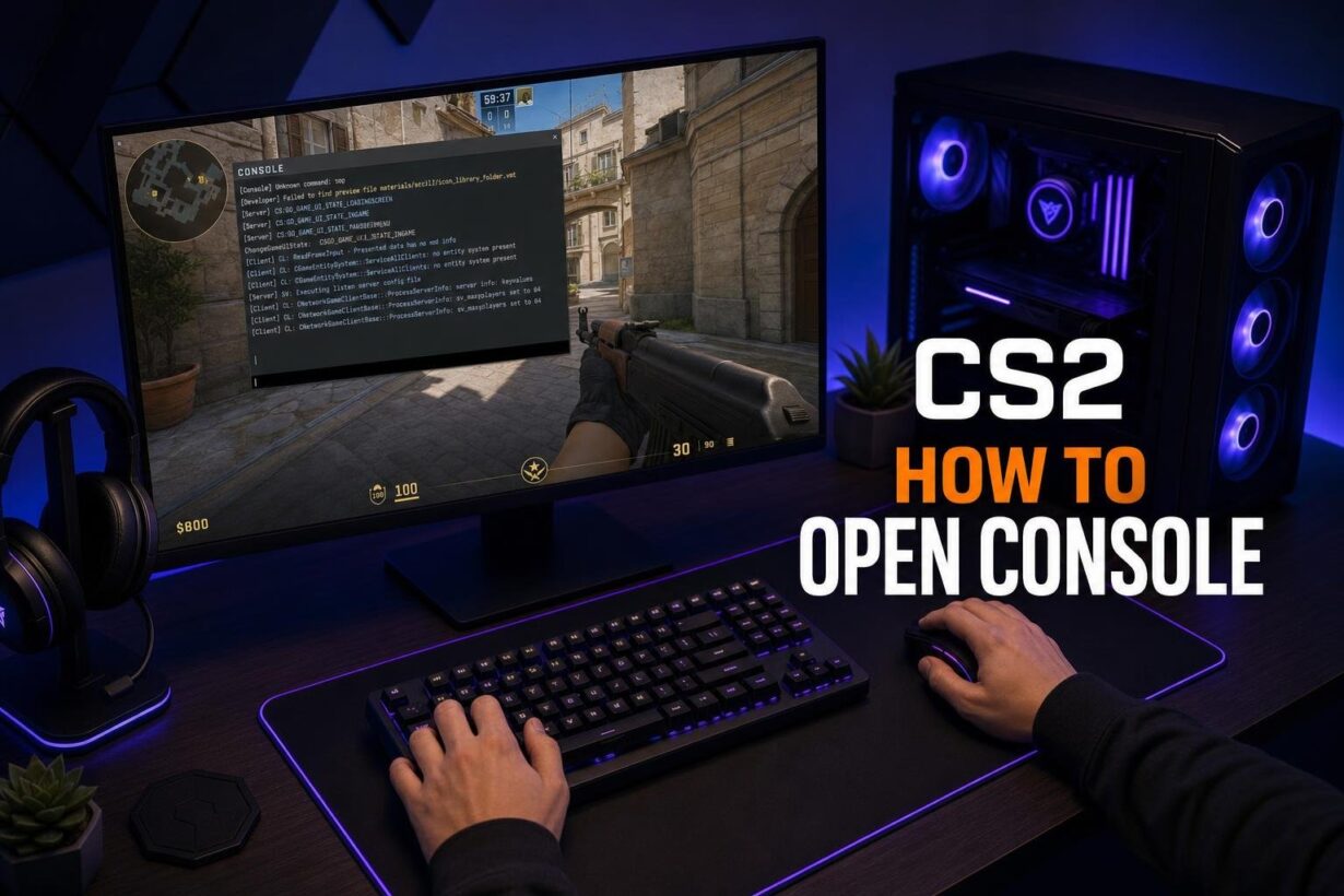 cs2 how to open console quick setup guide