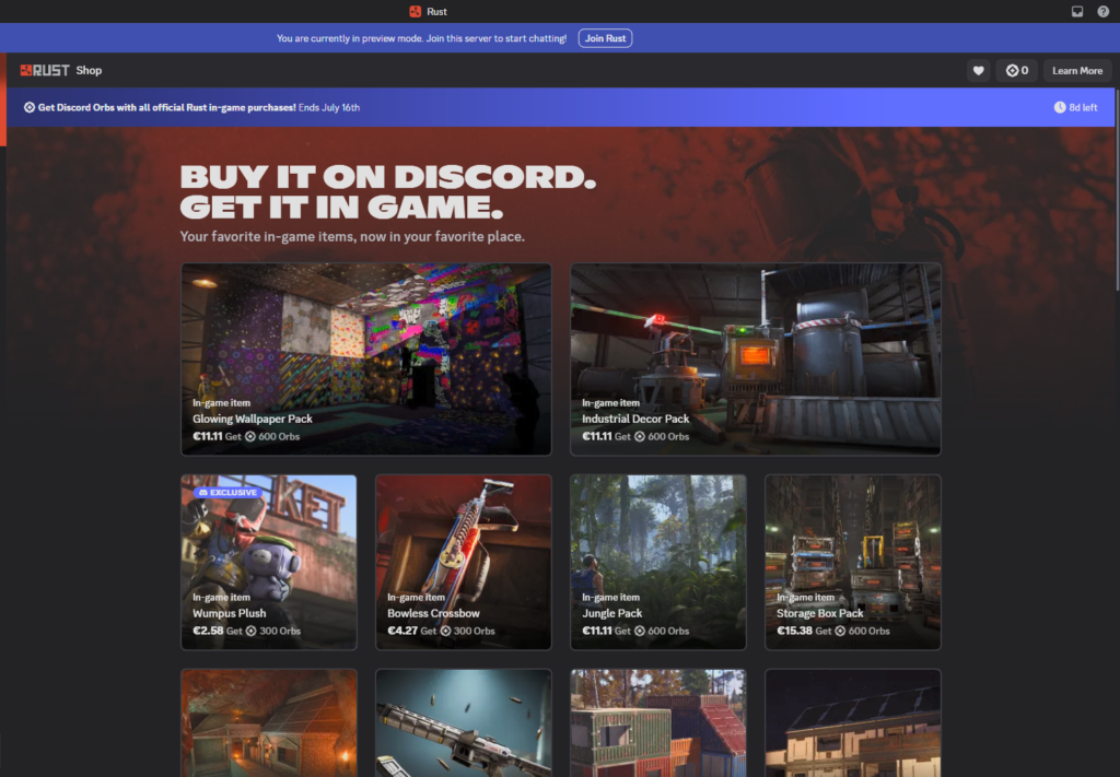 How To Earn Discord Orbs With Rust Items: Event Guide 14 how to evaluate value before buying